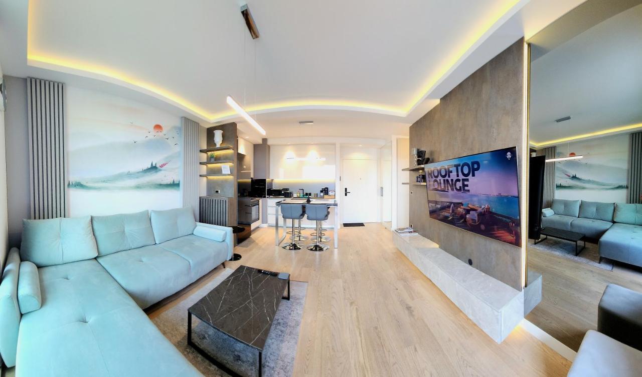 Belgrade Waterfront 16Th Fl Lux Apt. W/ City View Exteriör bild