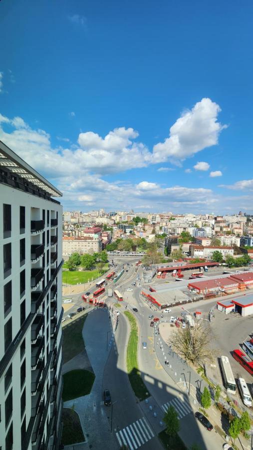 Belgrade Waterfront 16Th Fl Lux Apt. W/ City View Exteriör bild